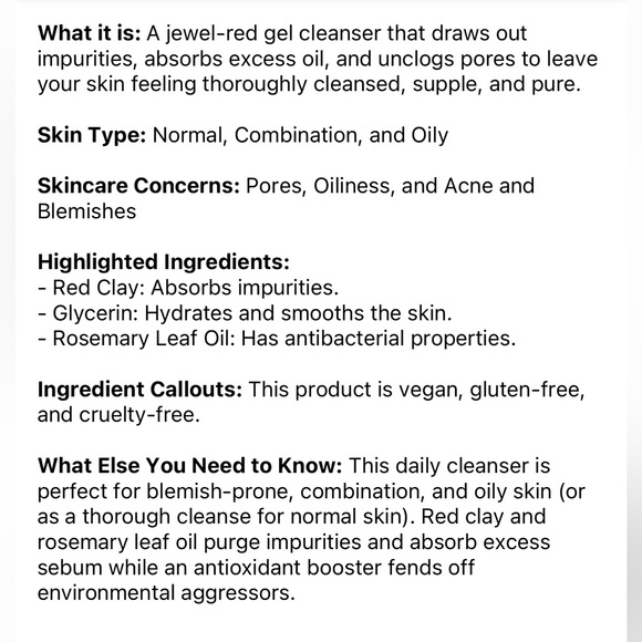 ๐ฟ First Aid Beauty Deep Cleanser with Red Clay - Picture 5 of 5